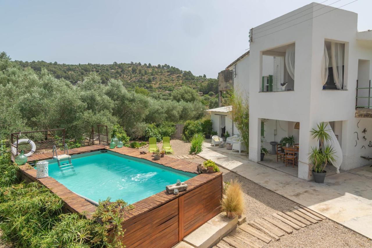 Villa Cas Roig Mancor del Valle Esterno foto