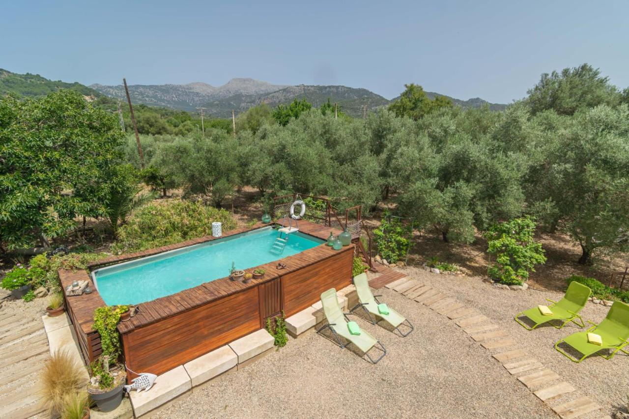 Villa Cas Roig Mancor del Valle Esterno foto