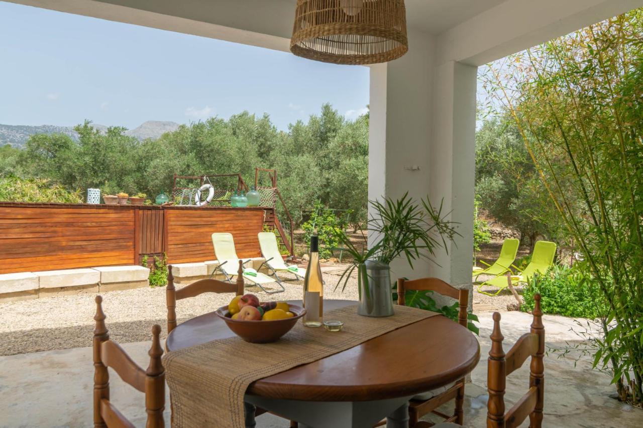 Villa Cas Roig Mancor del Valle Esterno foto