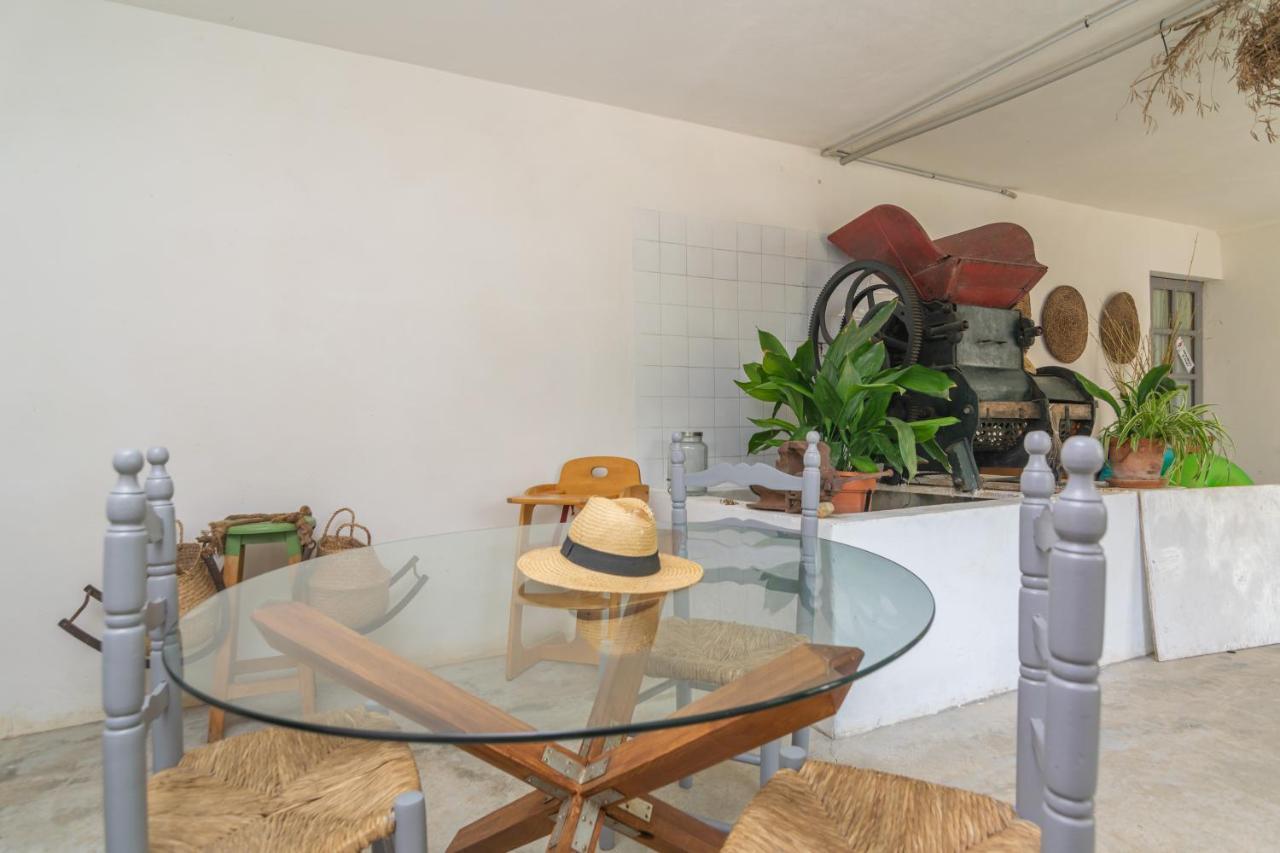 Villa Cas Roig Mancor del Valle Esterno foto