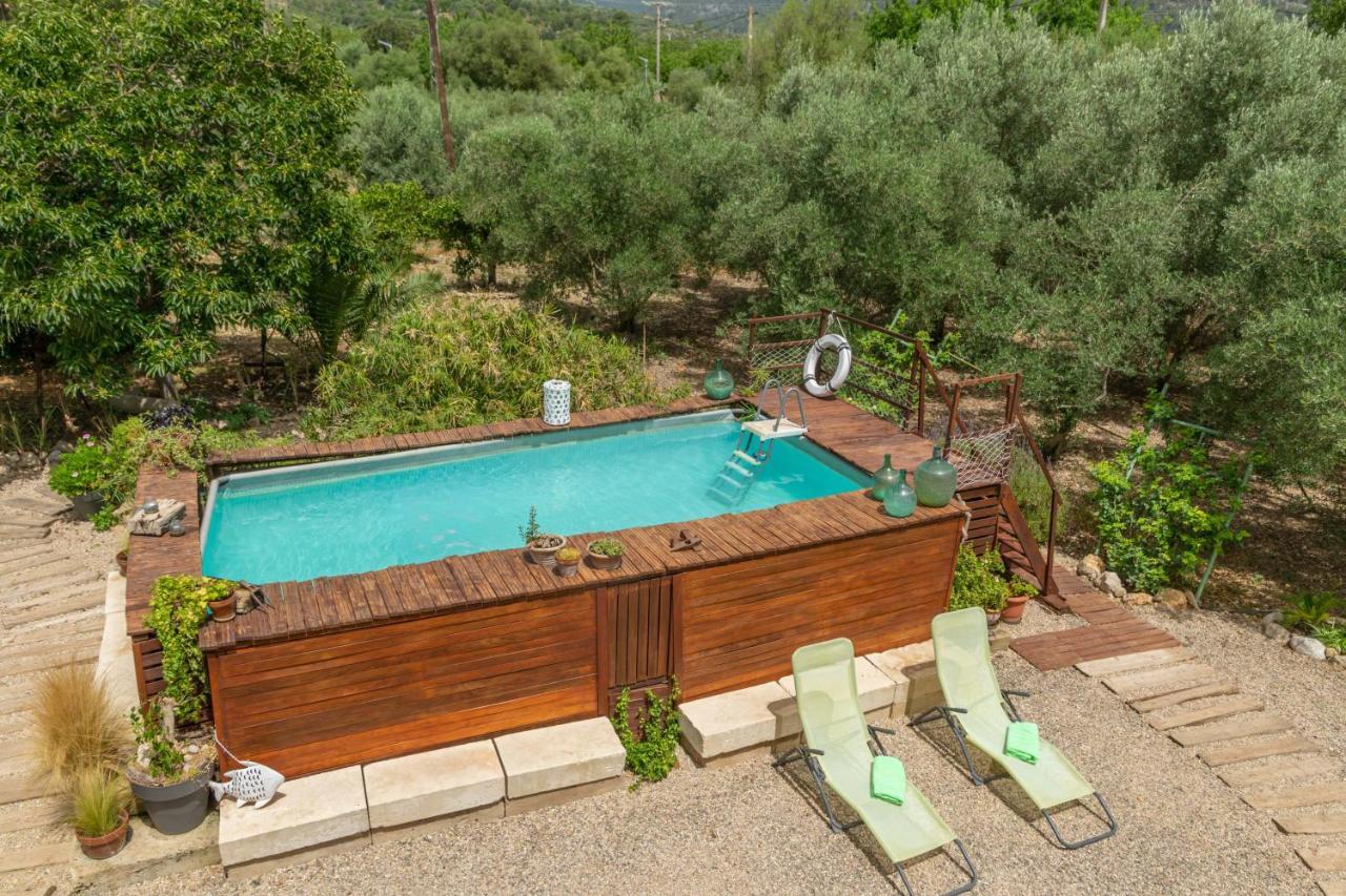 Villa Cas Roig Mancor del Valle Esterno foto